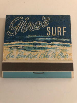 Ginos Surf (Luna Kai Tiki Bar) - Matchbook (newer photo)